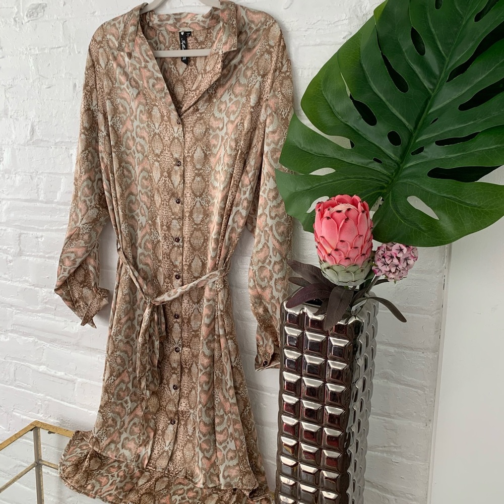 ASOS Satin Shirtdress
